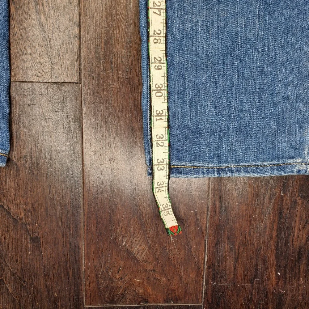 Levi's Signature Gold Mid-rise Straight Men's 31x34 Classic Blue Jeans Med-wash